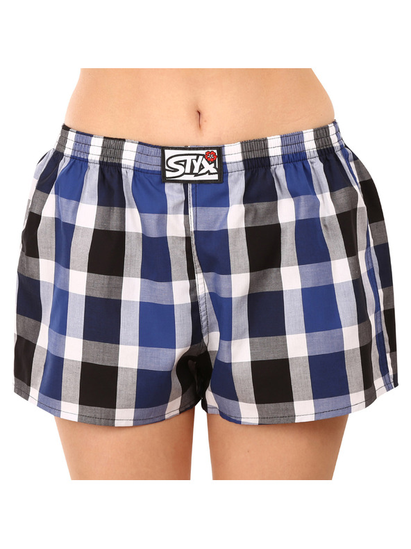 Styx Sada tří - dámské trenky Styx klasická guma vícebarevné