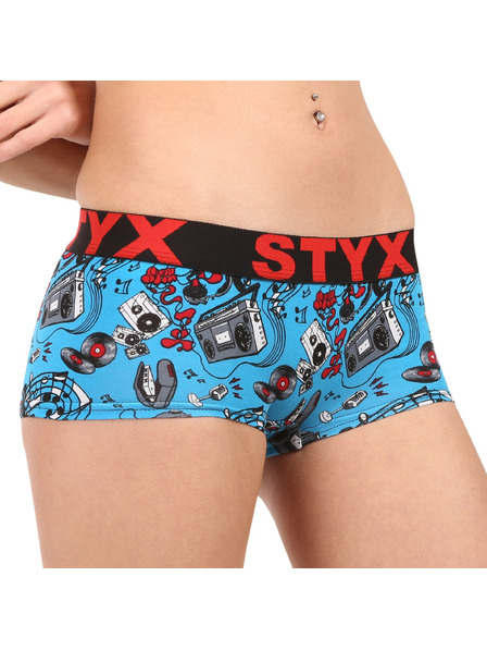 Styx Dámské kalhotky Styx art s nohavičkou hudba