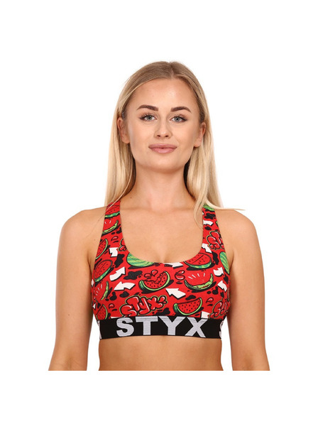 Styx Sada pěti - dámská podprsenka Styx sport art vícebarevná