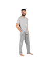 Nedeto Pánské pyžamo Nedeto modalové vícebarevné