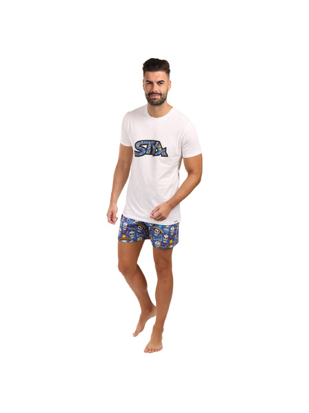 Styx Pánské pyžamo Styx lebky