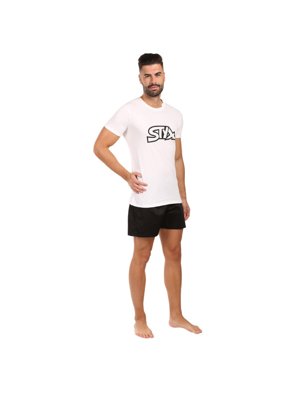 Styx Pánské pyžamo Styx černobílé