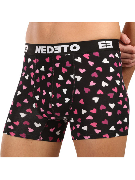 Nedeto Sada dvou - pánské boxerky Nedeto Kiss and Hearts  vícebarevné