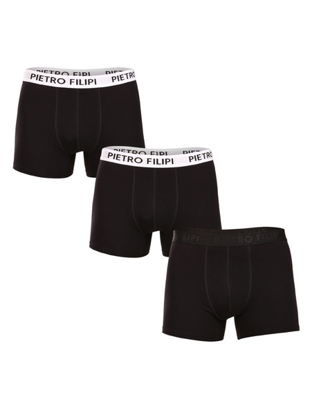 Pietro Filipi Sada tří - pánské boxerky Pietro Filipi černé