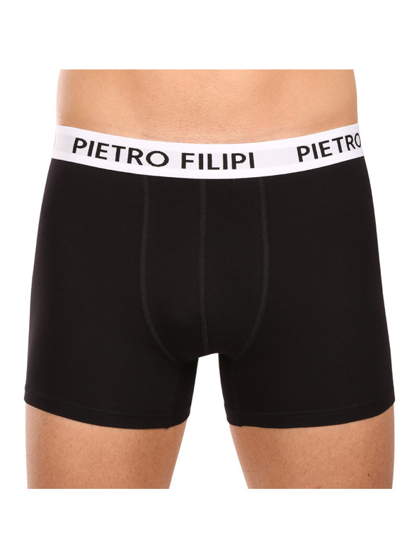 Pietro Filipi Sada tří - pánské boxerky Pietro Filipi černé