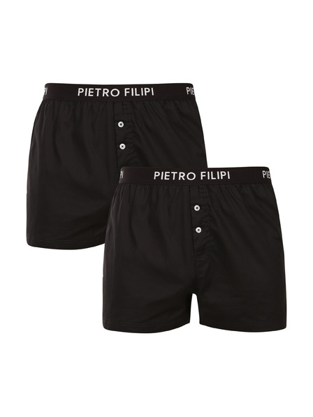 Pietro Filipi Sada dvou - pánské trenky Pietro Filipi černé