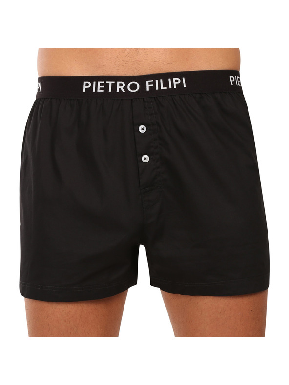 Pietro Filipi Sada dvou - pánské trenky Pietro Filipi černé