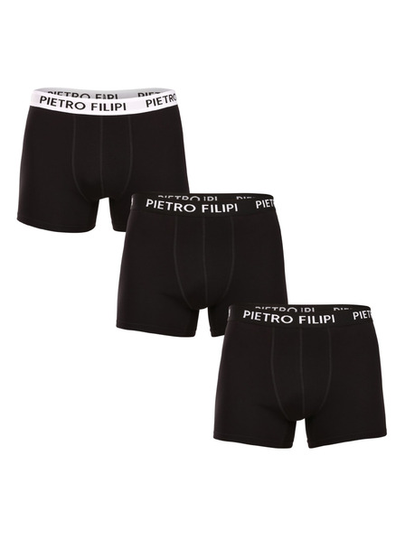 Pietro Filipi Sada tří - pánské boxerky Pietro Filipi černé