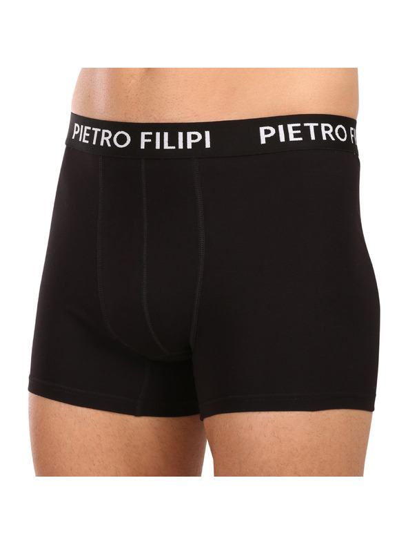 Pietro Filipi Sada tří - pánské boxerky Pietro Filipi černé
