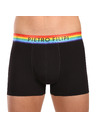Pietro Filipi Sada tří - pánské boxerky Pietro Filipi černé rainbow
