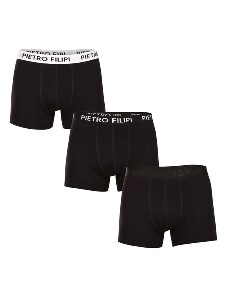 Pietro Filipi Sada tří - pánské boxerky Pietro Filipi černé