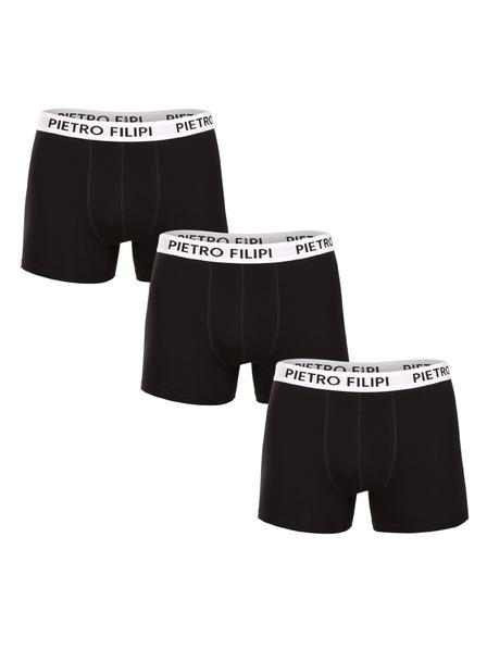 Pietro Filipi Sada tří - pánské boxerky Pietro Filipi černé