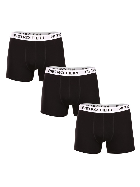 Pietro Filipi Sada tří - pánské boxerky Pietro Filipi černé