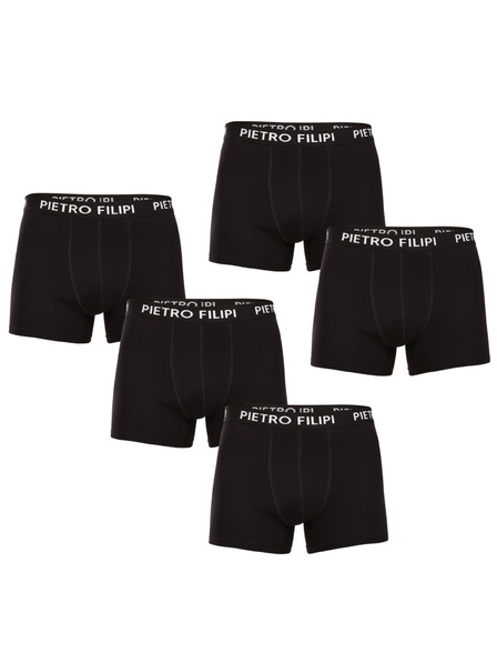 Pietro Filipi Sada pěti - pánské boxerky Pietro Filipi černé