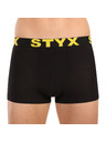 Styx Pánské boxerky Styx sportovní guma černé