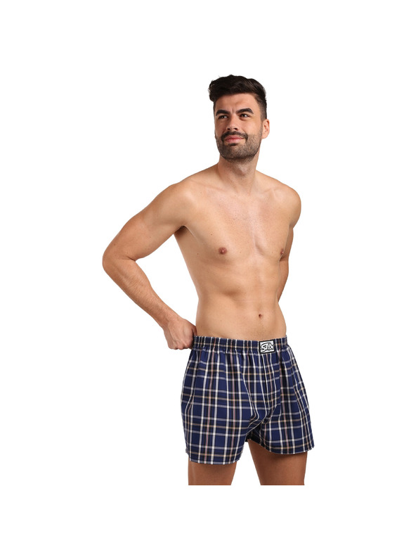 Styx Pánské trenky Styx klasická guma vícebarevné