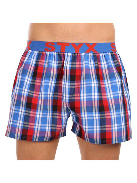 Styx Pánské trenky Styx sportovní guma vícebarevné