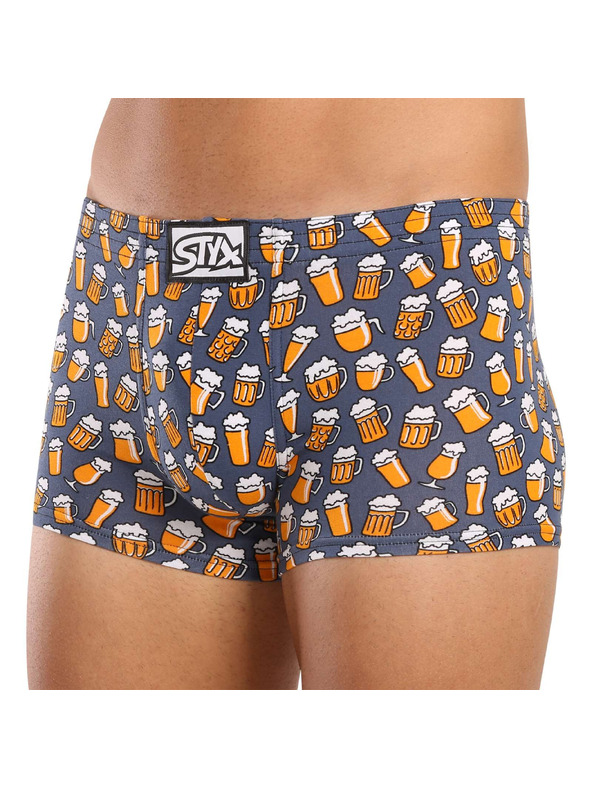 Styx Pánské boxerky Styx art klasická guma pivo