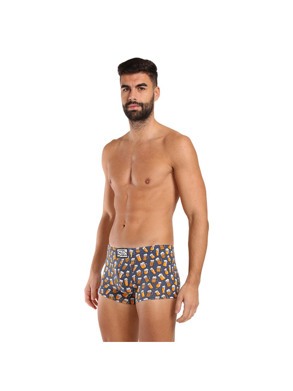 Styx Pánské boxerky Styx art klasická guma pivo