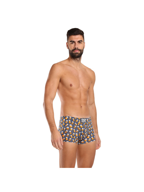 Styx Pánské boxerky Styx art klasická guma pivo