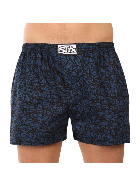 Styx Sada tří - pánské trenky Styx art klasická guma vícebarevné