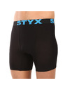 Styx Pánské boxerky Styx long sportovní guma černé