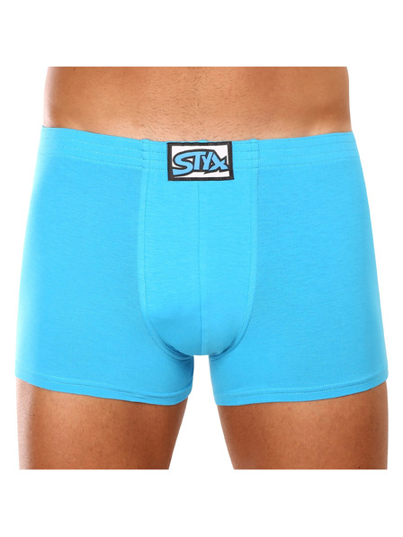 Styx Sada tří - pánské boxerky Styx klasická guma vícebarevné