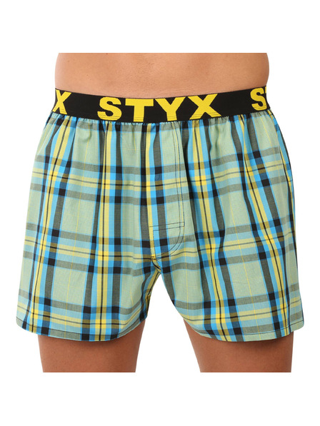 Styx Pánské trenky Styx sportovní guma vícebarevné
