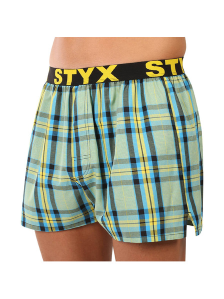 Styx Pánské trenky Styx sportovní guma vícebarevné