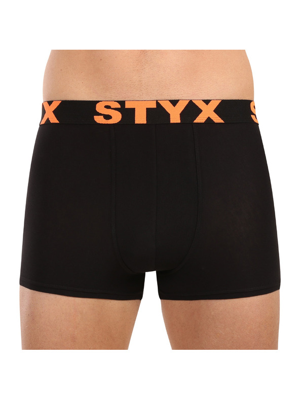 Styx Pánské boxerky Styx sportovní guma černé
