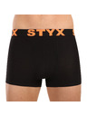 Styx Pánské boxerky Styx sportovní guma černé