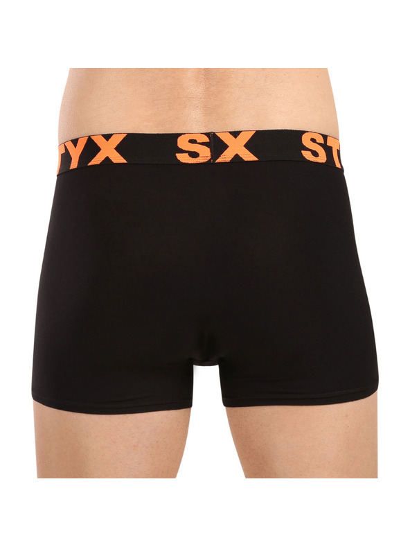 Styx Pánské boxerky Styx sportovní guma černé