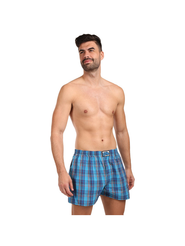 Styx Pánské trenky Styx klasická guma vícebarevné