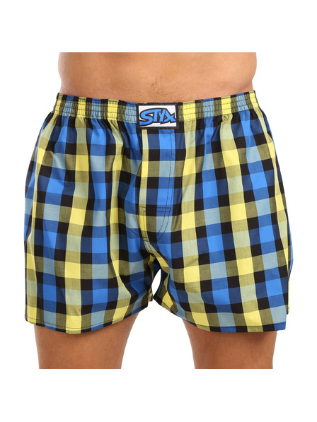 Styx Pánské trenky Styx klasická guma vícebarevné