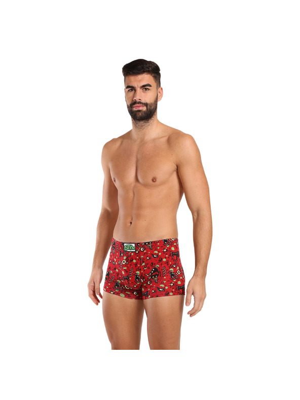 Styx Pánské boxerky Styx art klasická guma zombie