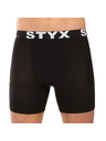 Styx Sada deseti - pánské boxerky Styx long sportovní guma černé