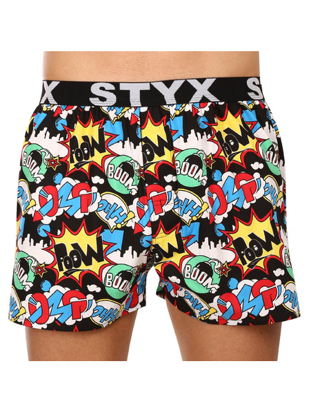 Styx Pánské trenky Styx art sportovní guma OMG
