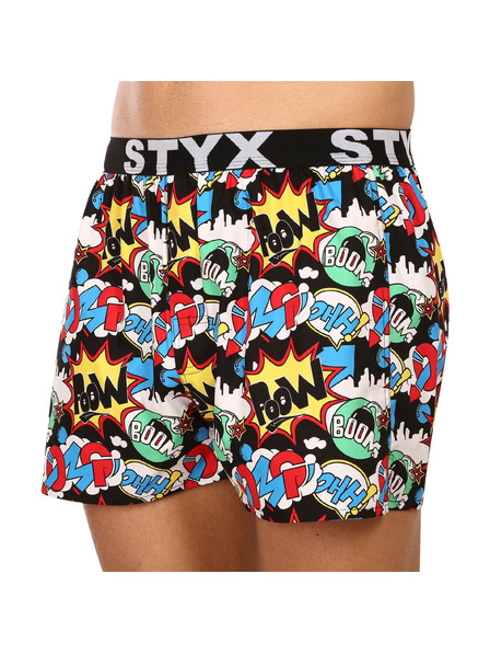 Styx Pánské trenky Styx art sportovní guma OMG