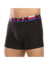 Styx Sada tří - pánské boxerky Styx long sportovní guma vícebarevné trikolóra