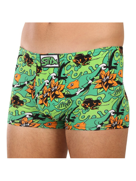 Styx Pánské boxerky Styx art klasická guma tropic