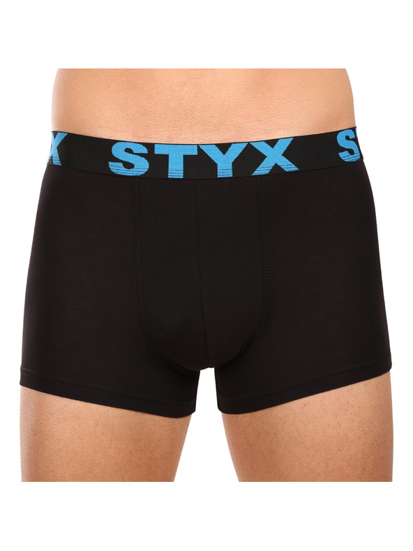 Styx Sada tří - pánské boxerky Styx sportovní guma vícebarevné