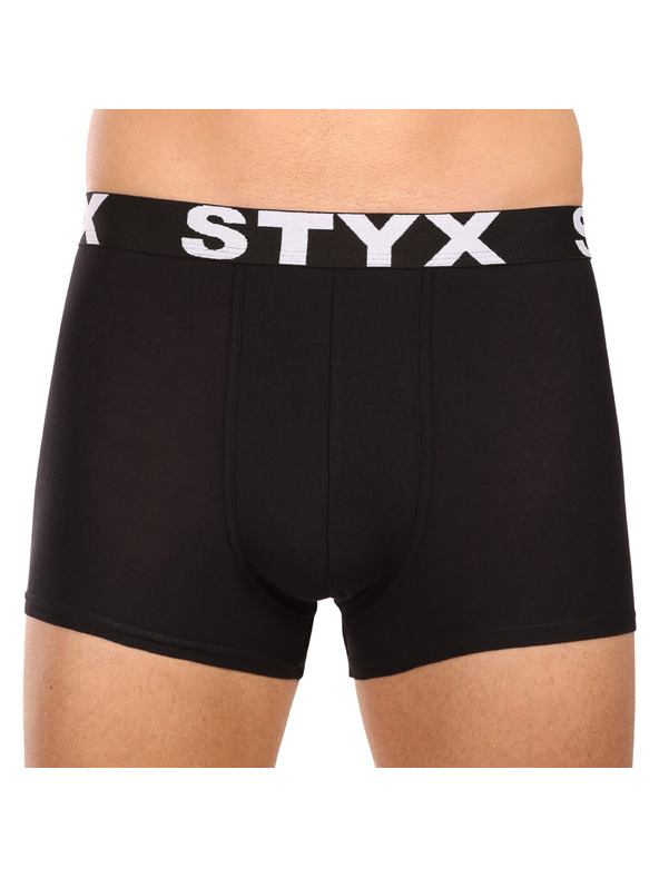 Styx Sada tří - pánské boxerky Styx sportovní guma vícebarevné