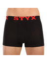 Styx Pánské boxerky Styx sportovní guma černé