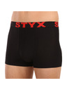 Styx Pánské boxerky Styx sportovní guma černé