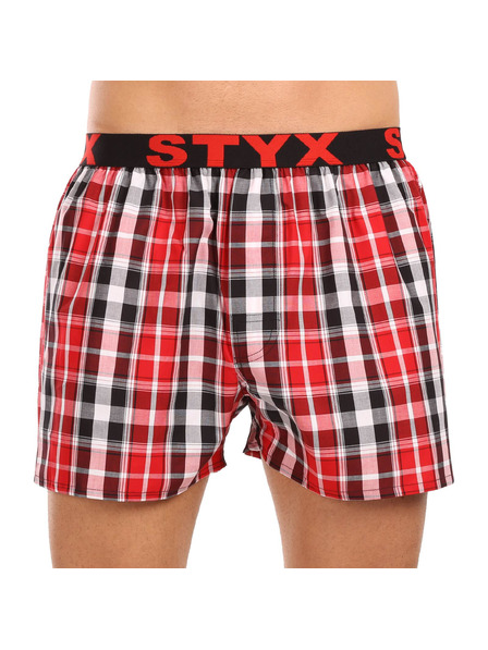Styx Pánské trenky Styx sportovní guma vícebarevné