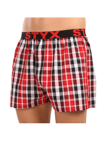 Styx Pánské trenky Styx sportovní guma vícebarevné