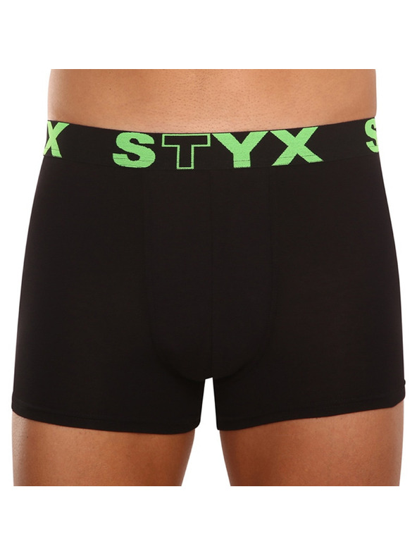 Styx Sada pěti - pánské boxerky Styx sportovní guma vícebarevné