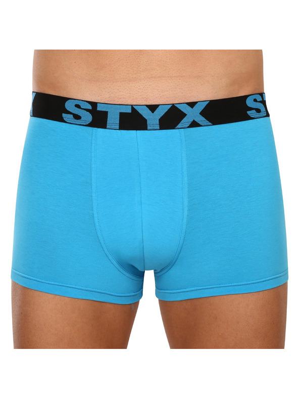 Styx Sada pěti - pánské boxerky Styx sportovní guma vícebarevné