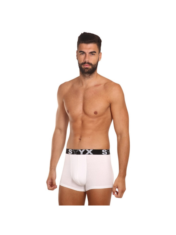Styx Sada pěti - pánské boxerky Styx sportovní guma vícebarevné