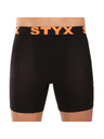 Styx Sada pěti - pánské boxerky Styx long sportovní guma černé